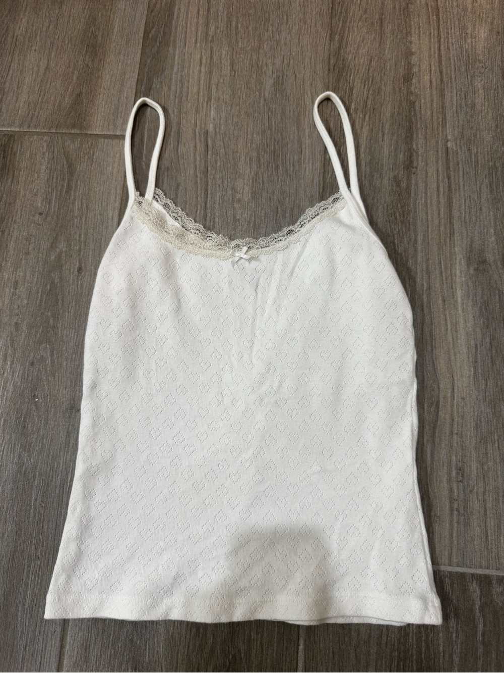 Brandy Melville lace tank Top
